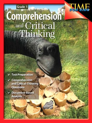 cover image of Comprehension and Critical Thinking Grade 1